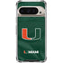 University of Miami Green Jersey Google Pixel 9/9 Pro Clear Case